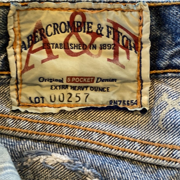 Men’s Abercrombie & Fitch original 5 pocket boot cut jean 34x34 - Picture 5 of 10